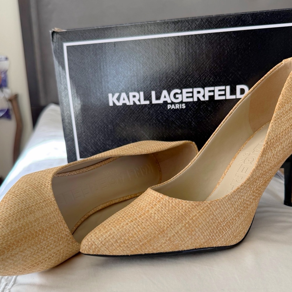Karl Lagerfeld Paris Royale High Heel Pumps Size 8.5